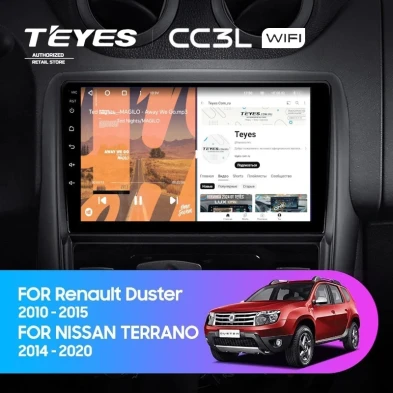 Штатная магнитола Teyes CC3L WiFi 2/32 Renault Duster 1 (2010-2015)