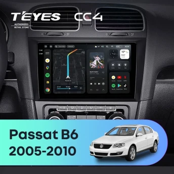 Штатная магнитола Teyes CC4 8/128 Volkswagen Passat B6 (2005-2010)