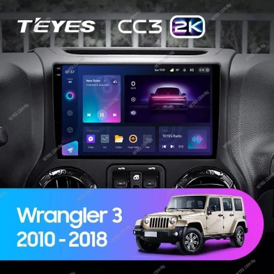 Штатная магнитола Teyes CC3 2K 4/64 Jeep Wrangler 3 JK (2010-2017) L14