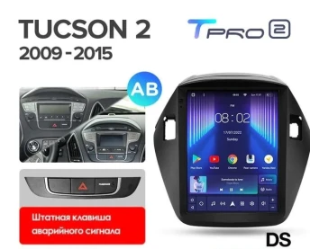 Штатная магнитола Tesla style Teyes TPRO 2 4/64 Hyundai IX35 (2009-2015) F1 Тип-AB