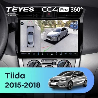 Штатная магнитола Teyes CC4 Pro 360 8/128 Nissan Sentra B17 (2012-2017) (11")