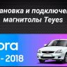 Штатная магнитола Teyes CC3 2K 6/128 Lada Priora (2013-2018) F3