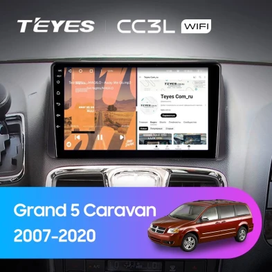 Штатная магнитола Teyes CC3L WiFi 2/32 Dodge Grand 5 Caravan (2007-2020)