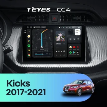 Штатная магнитола Teyes CC4 6/64 Nissan Kicks P15 (2017-2021)
