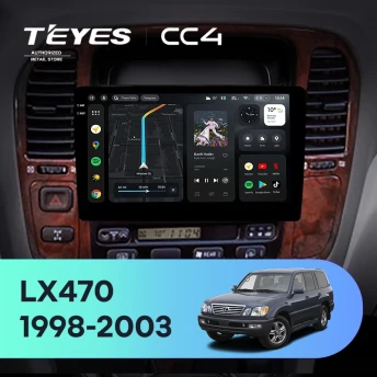 Штатная магнитола Teyes CC4 6/64 Lexus LX470 J100 (1998-2003) F2