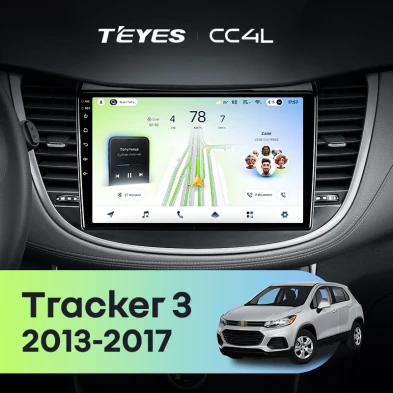Штатная магнитола Teyes CC4L 6/64 Chevrolet Tracker 3 (2013-2017) F2
