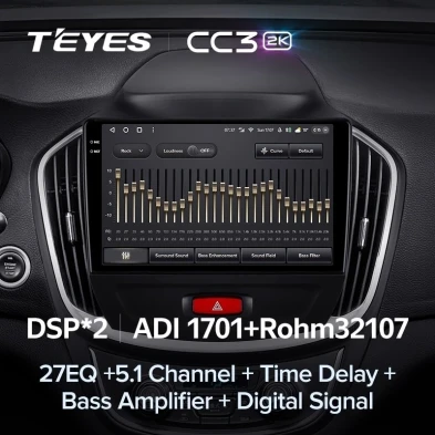 Штатная магнитола Teyes CC3 2K 6/128 BaoJun 560 (2015-2016)