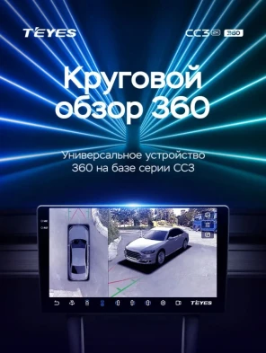 Штатная магнитола Teyes CC3 2K 360 6/128 Volkswagen Passat 7 B7 NMS (2015-2018) F2 (13")