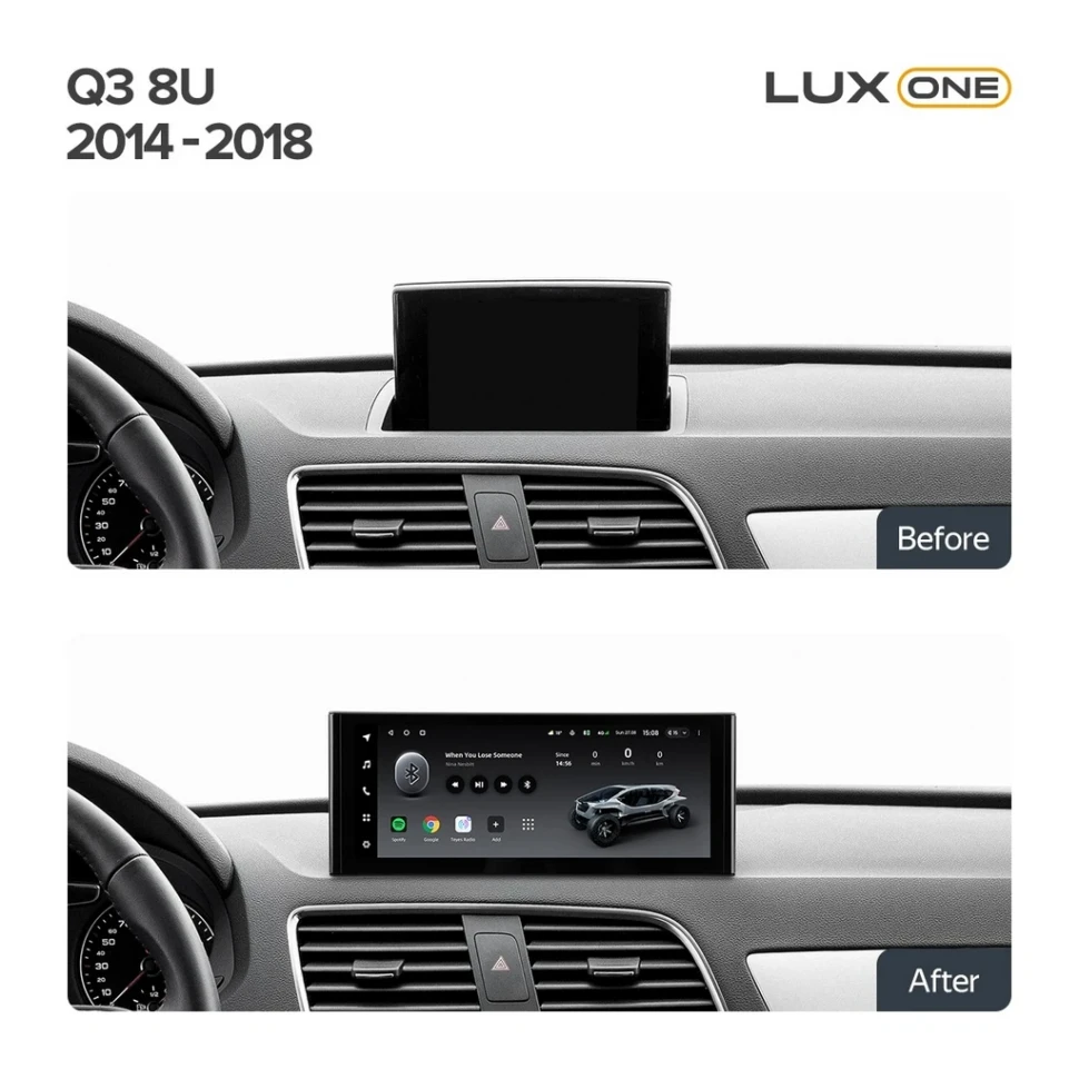 Штатная магнитола Teyes LUX ONE 6/128 Audi Q3 8U (2014-2018) (В)