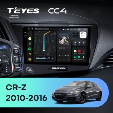 Штатная магнитола Teyes CC4 6/64 Honda CR-Z 1 (2010-2016)