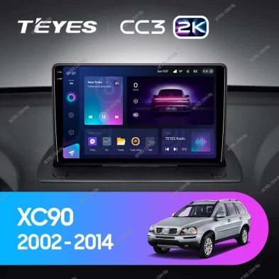 Штатная магнитола Teyes CC3 2K 360 6/128 Volvo XC90 (2002-2014) F1