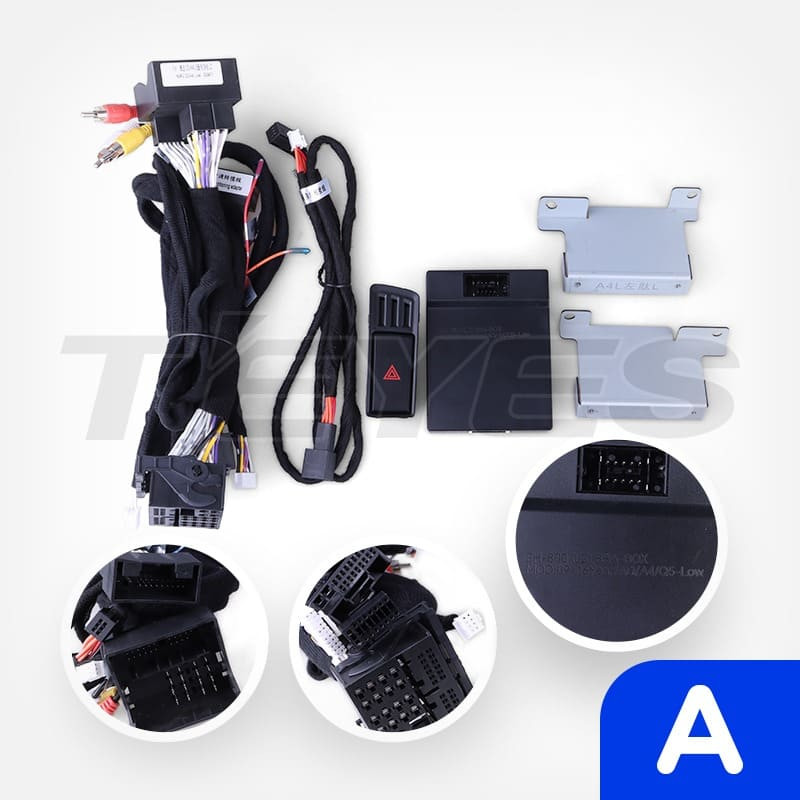 Переходная рамка Audi A4 4 B8 (2007-2015) Тип-A (12,3")