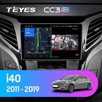 Штатная магнитола Teyes CC3 2K 6/128 Hyundai i40 (2011-2019)