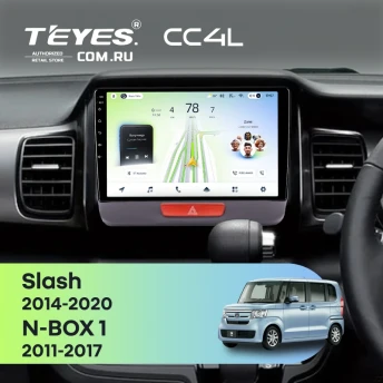 Штатная магнитола Teyes CC4L 6/64 Honda Slash (2014-2020)