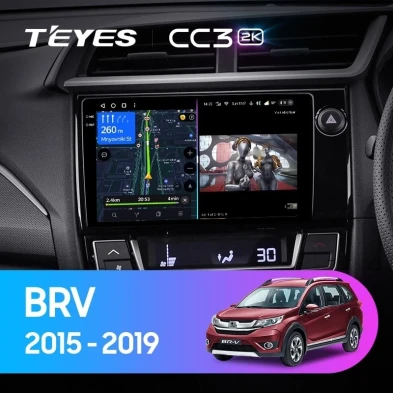 Штатная магнитола Teyes CC3 2K 4/32 Honda BRV (2015-2019) Правый руль