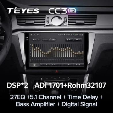 Штатная магнитола Teyes CC3 2K 6/128 Volkswagen Passat B8 (2014-2020)