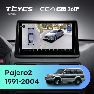 Штатная магнитола Teyes CC4 Pro 360 8/128 Mitsubishi Pajero 2 (1991-2004)