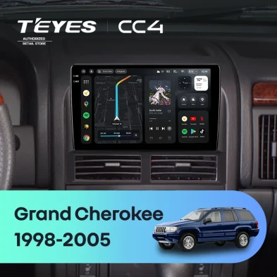 Штатная магнитола Teyes CC4 6/64 Jeep Grand Cherokee 2 WJ (1998-2005)