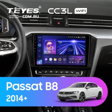 Штатная магнитола Teyes CC3L WiFi 2/32 Volkswagen Passat B8 2014+