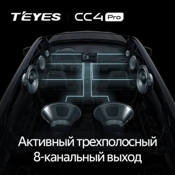 Штатная магнитола Teyes CC4 Pro 8/128 Opel Insignia (2013-2017) Тип-A