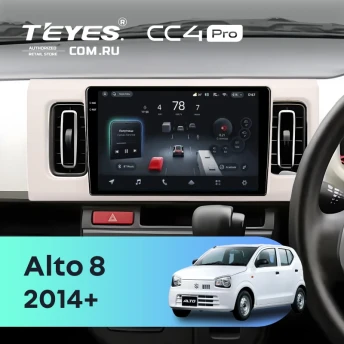 Штатная магнитола Teyes CC4 Pro 8/128 Suzuki Alto 8 (2014-2021)