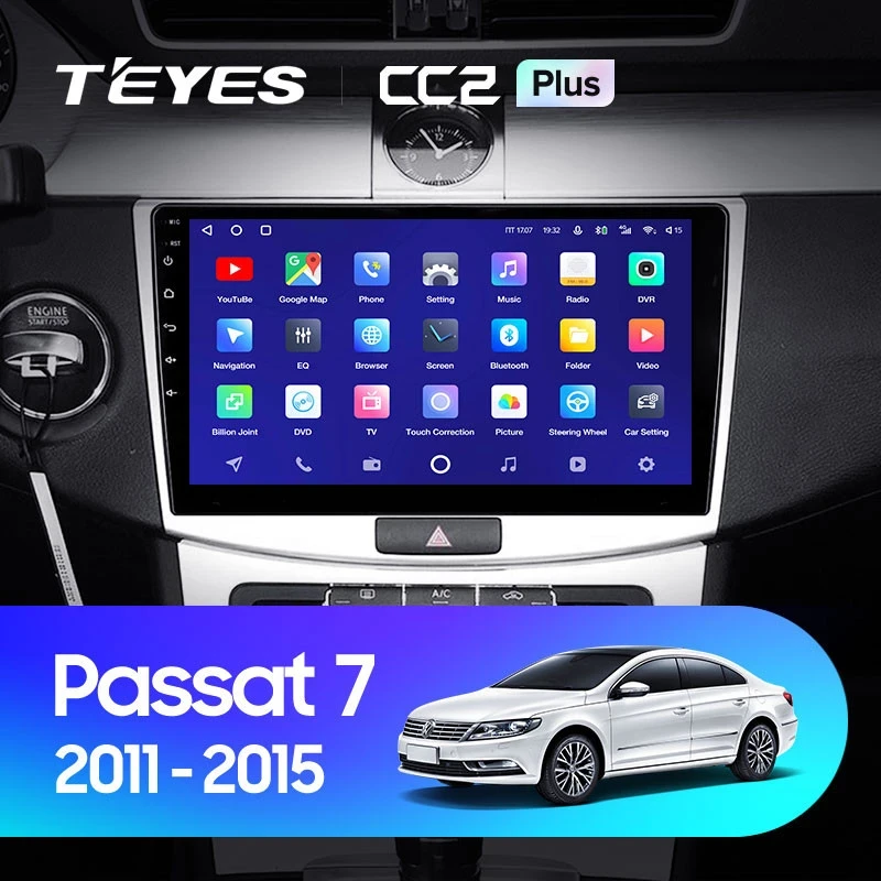 Штатная магнитола Teyes CC2 Plus 4/32 Volkswagen Passat B6 (2005-2010)