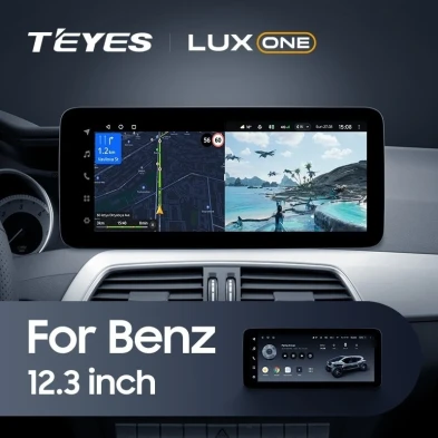 Штатная магнитола Teyes LUX ONE 6/128 Mercedes-Benz GLA-Class X156 (NTG 5.0) (2015-2020)