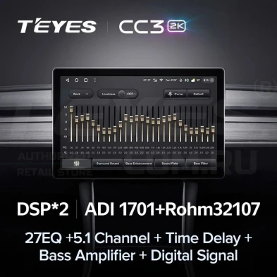 Штатная магнитола Teyes CC3 2K 4/64 Audi RS6 1 (2002-2006) (11")