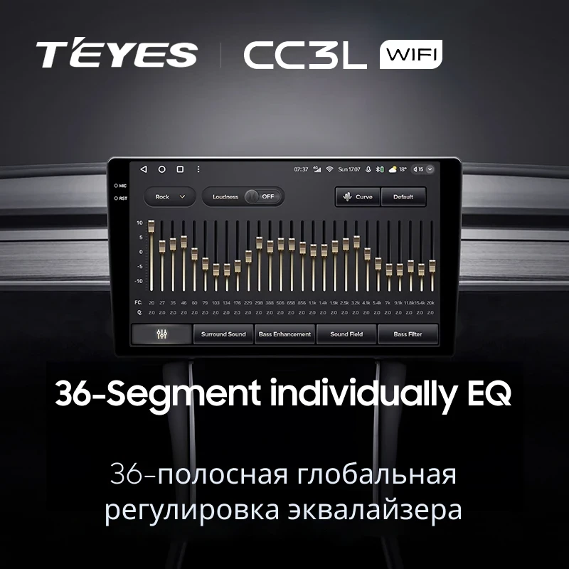 Штатная магнитола Teyes CC3L WiFi 2/32 Fiat Argo (2019-2022)
