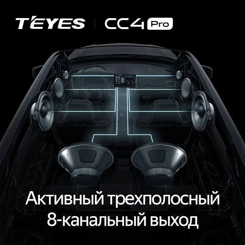 Штатная магнитола Teyes CC4 Pro 8/128 Lifan X60 (2012-2018) (13")