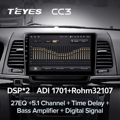 Штатная магнитола Teyes CC3 4/32 Kia Opirus GH (2006-2011)