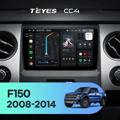 Штатная магнитола Teyes CC4 8/128 Ford F150 P415 Raptor (2008-2014) F2