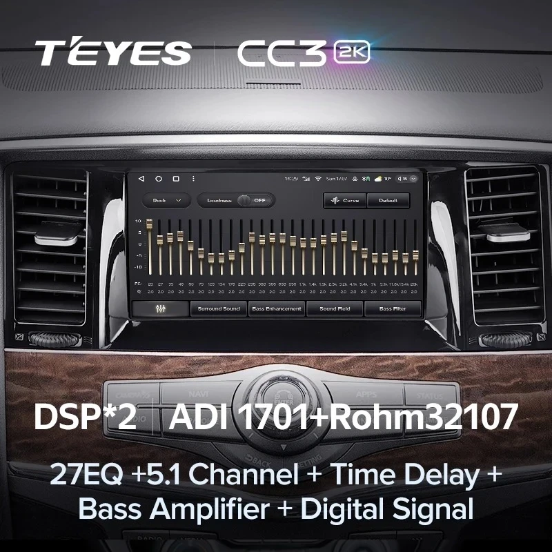Штатная магнитола Teyes CC3 2K 4/32 Infiniti QX56 (2010-2013)