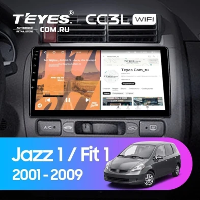 Штатная магнитола Teyes CC3L WiFi 2/32 Honda Fit 1 (2001-2009)