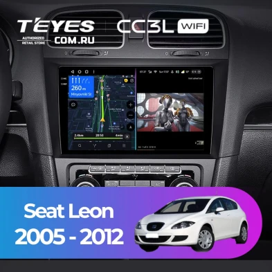 Штатная магнитола Teyes CC3L WiFi 2/32 Seat Leon (2005-2012)