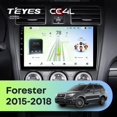 Штатная магнитола Teyes CC4L 6/64 Subaru Forester SJ (2015-2018)