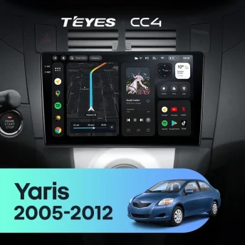 Штатная магнитола Teyes CC4 6/64 Toyota Yaris XP90 (2005-2012) F1