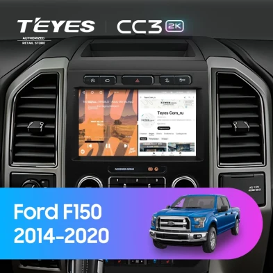 Штатная магнитола Teyes CC3 2K 4/32 Ford F150 (2014-2020) Тип-B