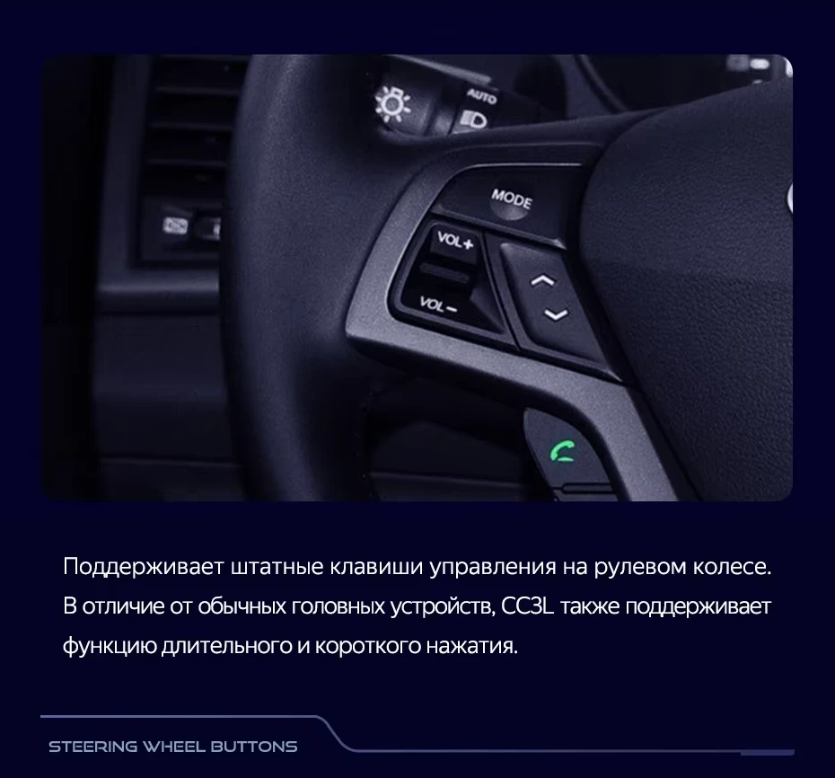 Штатная магнитола Teyes CC3L 4/64 Hyundai Veloster FS (2011-2017) Тип-A