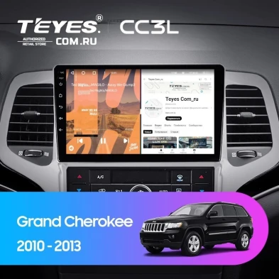 Штатная магнитола Teyes CC3L 4/32 Jeep Grand Cherokee WK2 (2010-2013)
