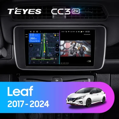Штатная магнитола Teyes CC3 2K 4/64 Nissan Leaf ZE1 (2017-2024)