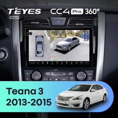 Штатная магнитола Teyes CC4 Pro 360 8/128 Nissan Teana J33 (2013-2015) Тип-B