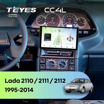 Штатная магнитола Teyes CC4L 6/64 Lada 2110 (1995-2014)