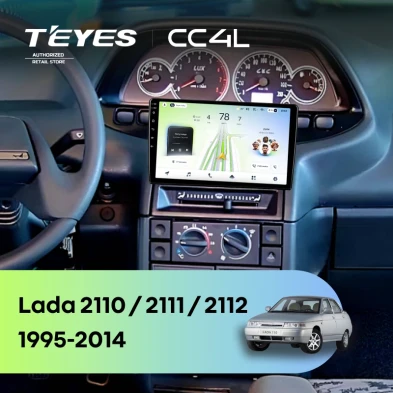Штатная магнитола Teyes CC4L 6/64 Lada 2110 (1995-2014)