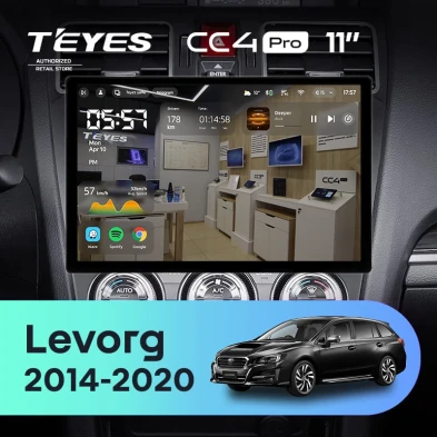Штатная магнитола Teyes CC4 Pro 12/256 Subaru Levorg VM (2014-2020) F1 (11")