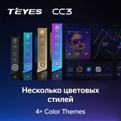 Штатная магнитола Teyes CC3 4/32 Hyundai Veloster FS (2011-2017) Тип-B